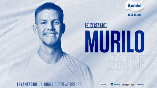 Murilo Radke será levantador do Minas na próxima temporada