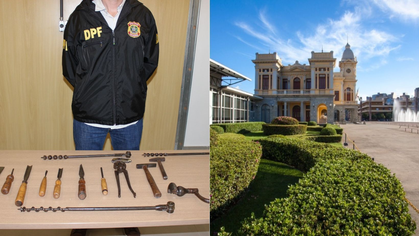 Polícia Federal recupera peças furtadas do Museu de Artes e Ofícios de BH
