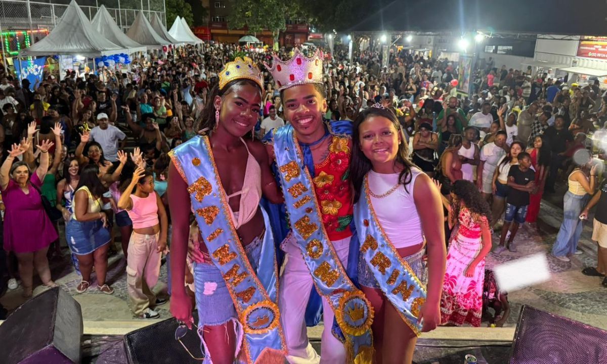 Realeza coroada: Corte do Carnaval 2026 é eleita em Matias Barbosa (MG)