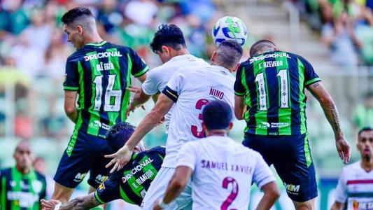 Na abertura do Brasileirão, o Fluminense goleou o América por 3 a 0 em Belo Horizonte