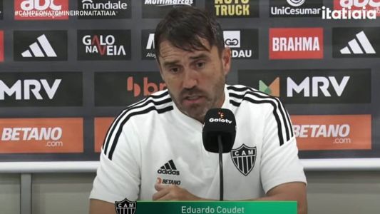Na coletiva pós-jogo, Coudet comentou sobre trazer peças em algumas posições