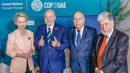 Na COP28, Lula se encontrar com Ursula von der Leyen, presidente da Comissão Europeia