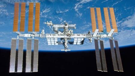Na foto, a Estação Espacial Internacional