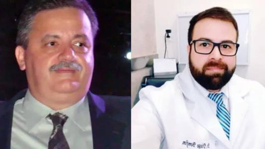 Na foto, Diego Ralf Bomfim e Marcos de Andrade Corsato
