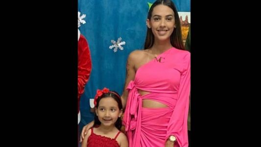 Na foto, mãe e filha que estão desaparecidas