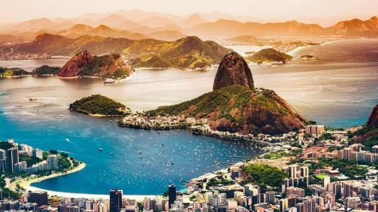 Na foto, uma paisagem do Rio de Janeiro