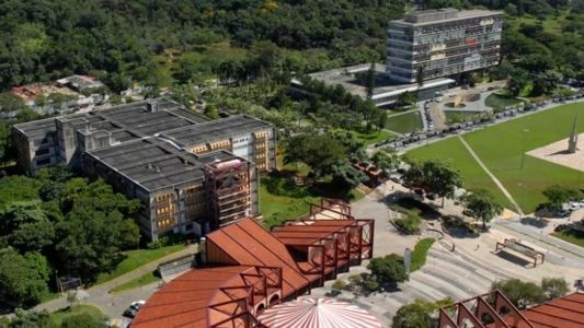 Na imagem, campus da UFMG