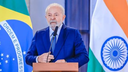 Na Índia, Lula falou sobre ciclone que atingiu o Rio Grande do Sul