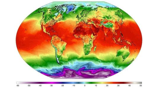 Na segunda, a temperatura média ultrapassou 17°C pela primeira vez na história