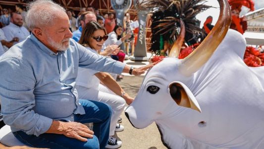 Na semana passada, Lula esteve em Parintins, no Amazonas