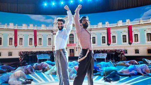 'Naatu Naatu' recebe prêmio histórico no Oscar 2023