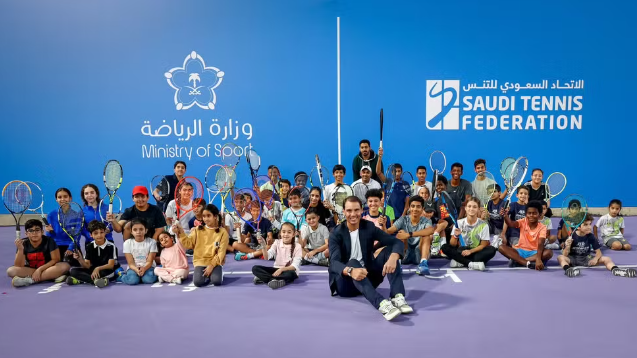 Rafael Nadal é anunciado como embaixador da Federação Saudita de Tênis