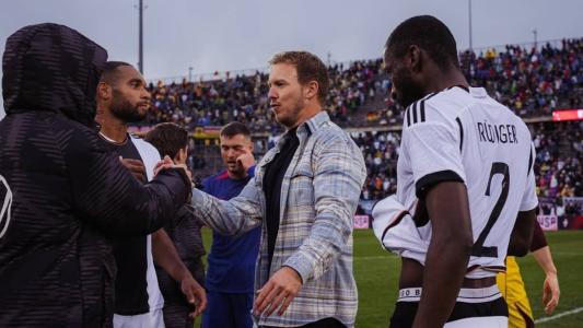 Nagelsmann estreou com vitória no comando da Alemanha