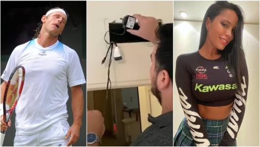 Nalbandian escondeu câmera na casa de ex-namorada