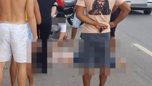 Não há informações sobre o estado de saúde da vítima