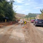 Obras interditam completamente a MG-133; confira rotas alternativas