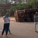 BR-040: veja rota alternativa após carreta fechar rodovia na região de Ouro Preto 