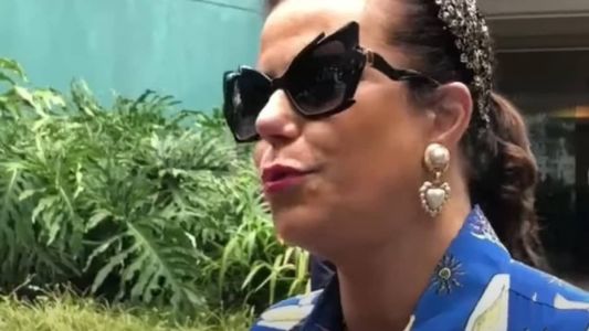 Narcisa Tamborindeguy foi na cerimônia