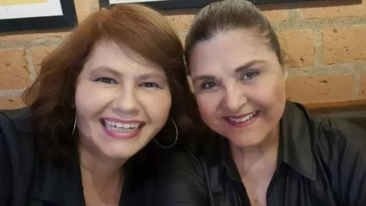Narjara e Elizangela se encontraram há uma semana