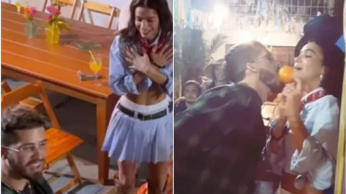 Filha de Leonardo afirma que João Guilherme e Bruna Marquezine estão juntos: 'amei esse casal'