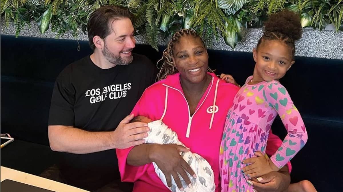 Serena Williams dá à luz sua segunda filha