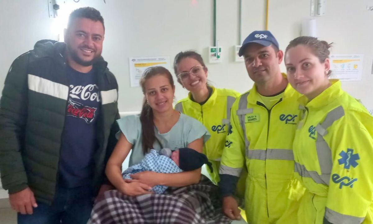 “Vou ser grato para sempre”, diz pai após filho nascer na BR-040, em MG