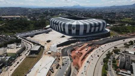 Nascimento do campo da Arena MRV está marcado para o dia 15 de abril