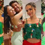 Natal da cegonha? Celebridades passam data de verde e postam fotos sugestivas