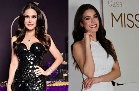 Natália Guimarães e Julia Gama ficaram em segundo lugar no Miss Universo