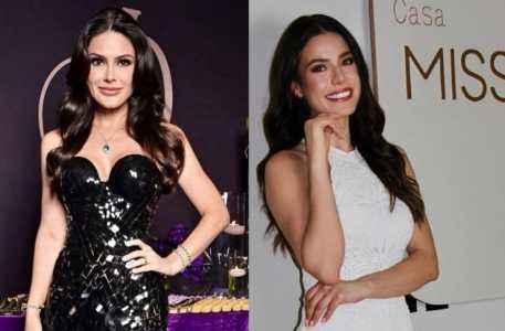 Natália Guimarães e Julia Gama ficaram em segundo lugar no Miss Universo