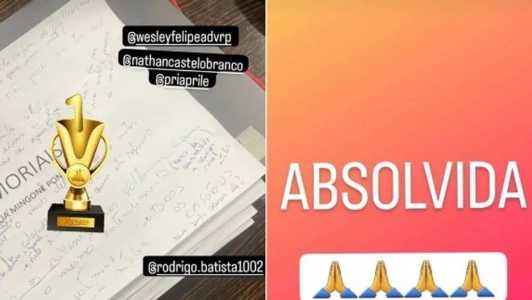 Natália Ponte usa redes sociais para comemorar absolvição da acusação de matar o filho