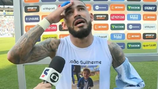 Natanael homenageou filho em entrevista à Globo