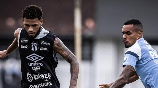 Nathan e Lucas Pires foram afastados do Santos