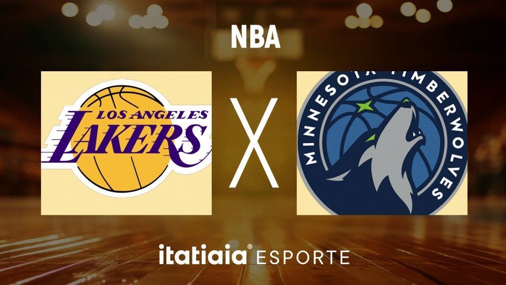 Horário e onde assistir ao vivo Los Angeles Lakers x Timberwolves, pela NBA