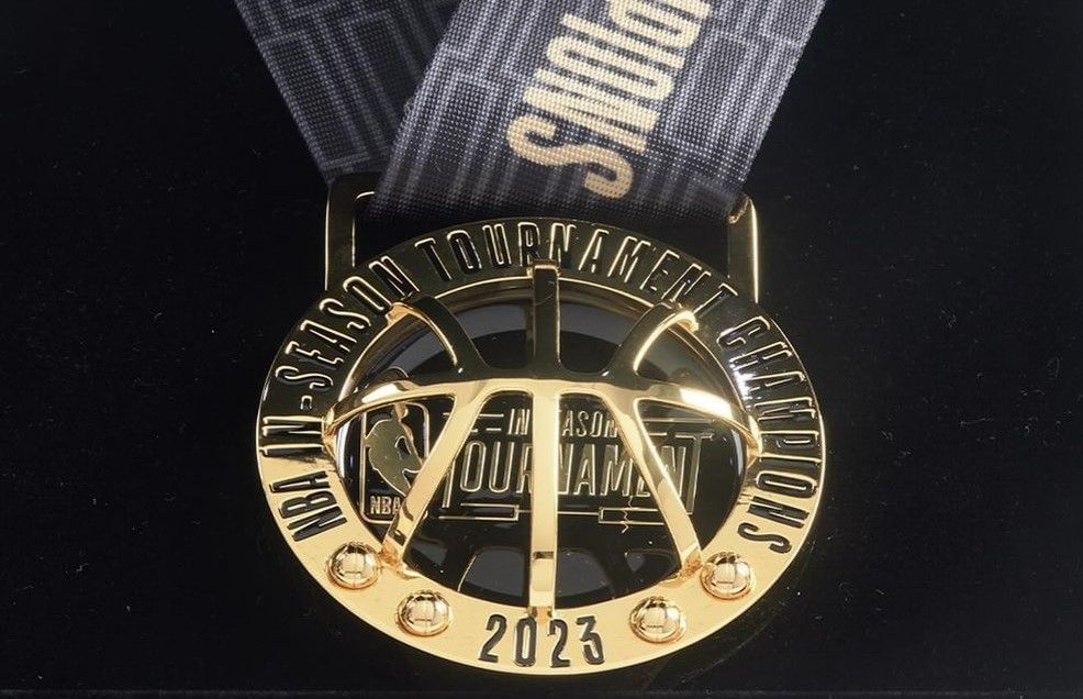 Copa da NBA terá premiação com medalhas e novos troféus; veja imagens