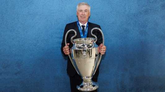 Carlo Ancelotti é o treinador mais vitorioso da história do Real Madrid