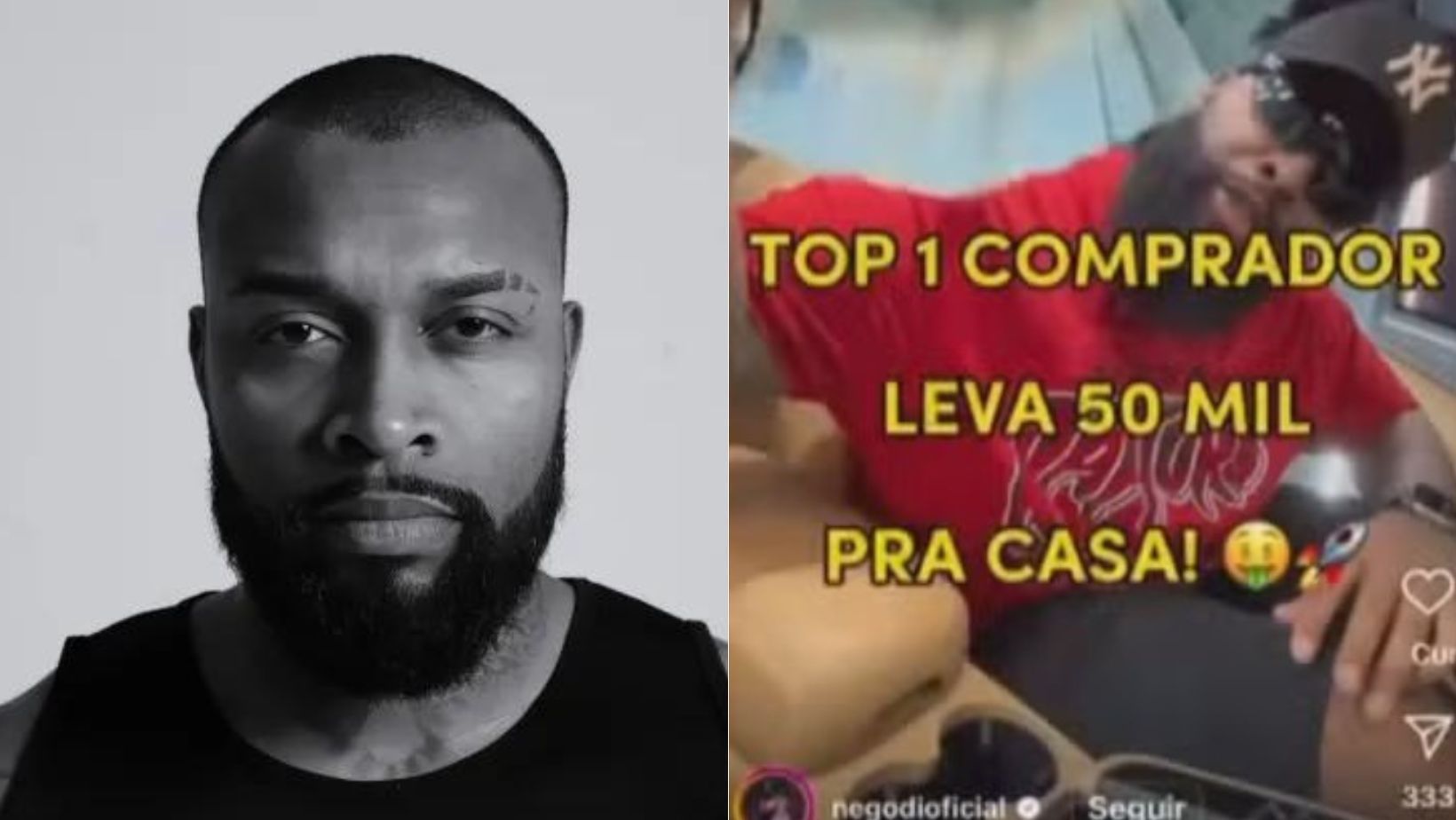 Ex-bbb e influenciador Nego Di, suspeito de estelionato, é transferido para presídio no RS