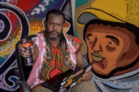 Fred Maciel, o Negro F., referência da cena Hip-Hop de Minas Gerais