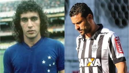 Nelinho e Fred atuaram por Cruzeiro e Atlético e marcaram gols pelos dois times em clássicos pelo Brasileirão