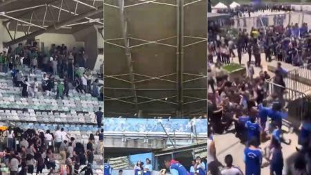 'Nem teve o aulão': estudantes relatam pancadaria e garrafadas durante evento no Mineirão