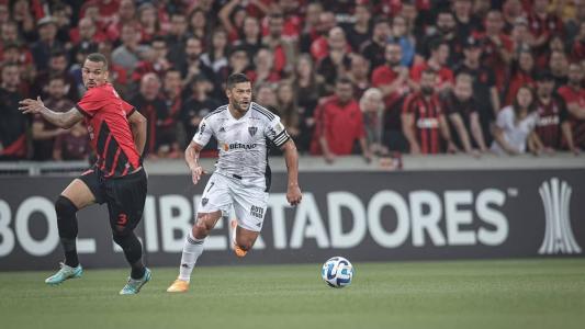 Neste ano, Atlético visitou o Athletico-PR e foi derrotado por 2 a 1