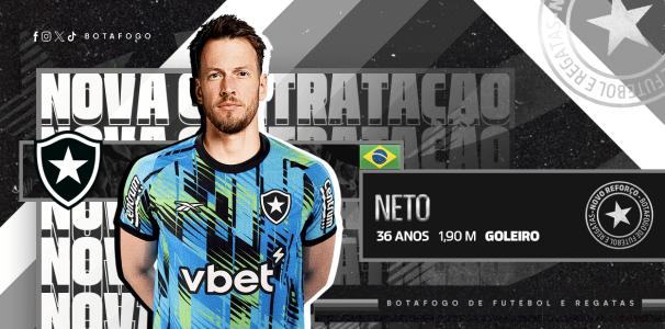Neto é o novo reforço do Botafogo