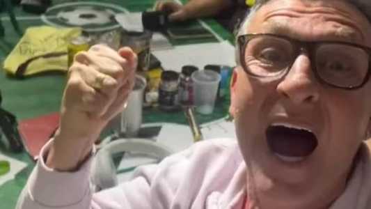 Neto comemorou eliminação do Palmeiras nessa quinta-feira (5)