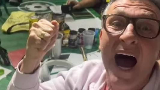 Neto comemorou eliminação do Palmeiras nessa quinta-feira (5)