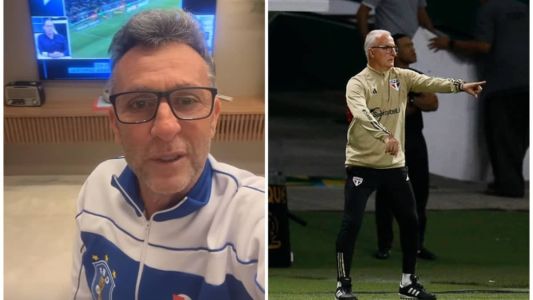 Neto exaltou o trabalho e personalidade de Dorival Júnior