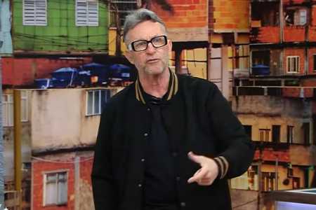 Ex-jogador e apresentador Neto, durante o programa "Os Donos da Bola", da TV Band