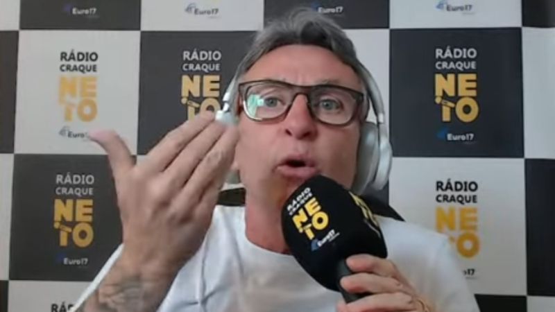 Como Neto reagiu à goleada do Cruzeiro sobre o Corinthians