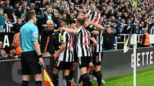 Newcastle garante vaga para a Liga dos Campeões