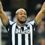Newcastle domina United, mas só vence por 1 a 0 para assumir a 5ª colocação