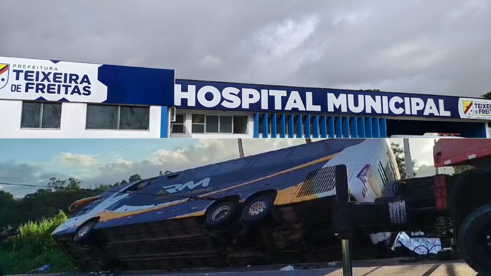 Acidente com 9 mortes na BR-101: feridos são atendidos no Hospital Municipal de Teixeira de Freitas